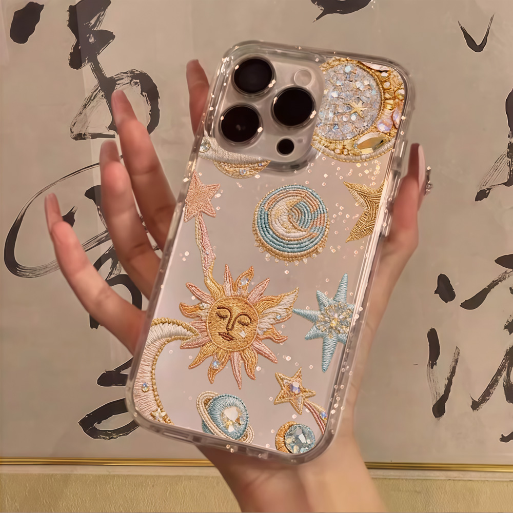 Phone Cases Transparent - Прозрачный чехол для телефона с блестками