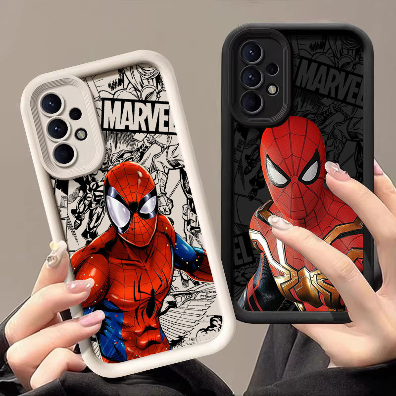 Phone Cases For Samsung A14 - Чехол с изображением супергероя Marvel Spider