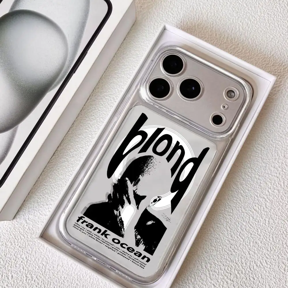 Phone Cases Transparent - Чехол для телефона Singer Frank Blonde