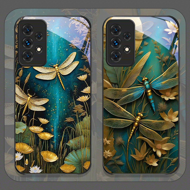 Phone Cases For Samsung A14 - Чехол для телефона из закаленного стекла