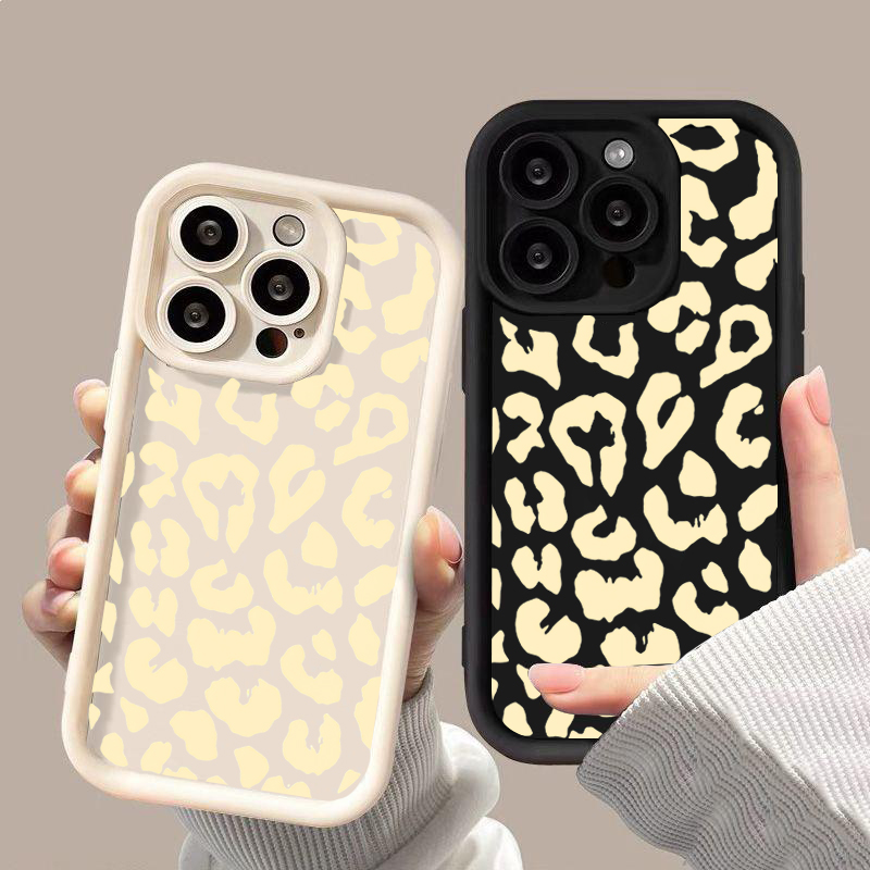 Phone Cases Xiaomi 14T - Противоударный чехол с леопардовым принтом для