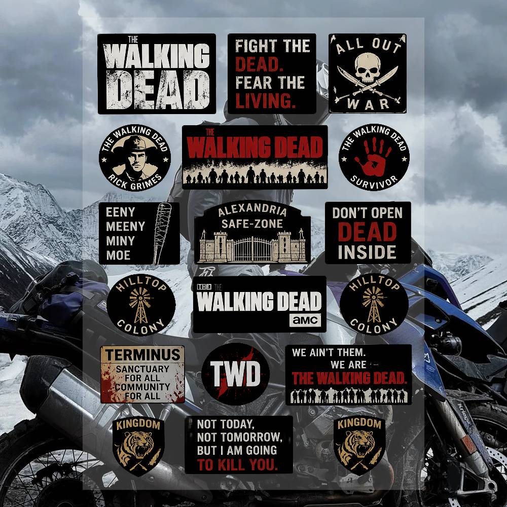 Phone Cases At H&M - Набор наклеек бренда The Walking Dead