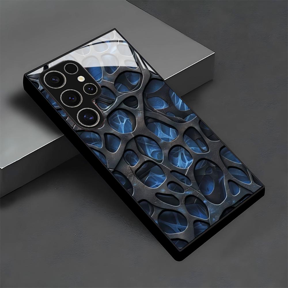 Phone Cases For Samsung S21 5G - Стильный синий чехол для телефона с