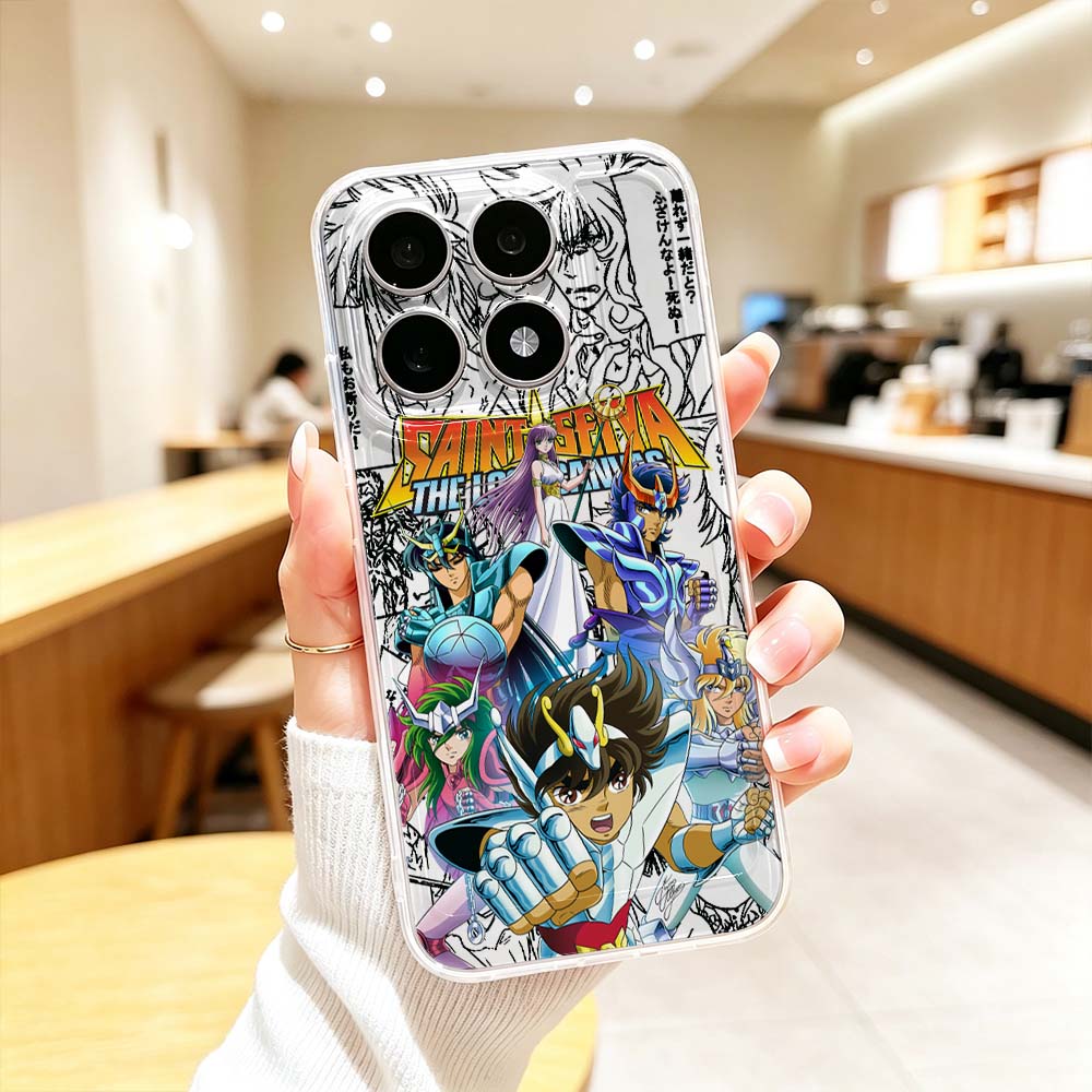 Phone Cases Xiaomi 14T - Чехол с изображением аниме «Святые Сейя»
