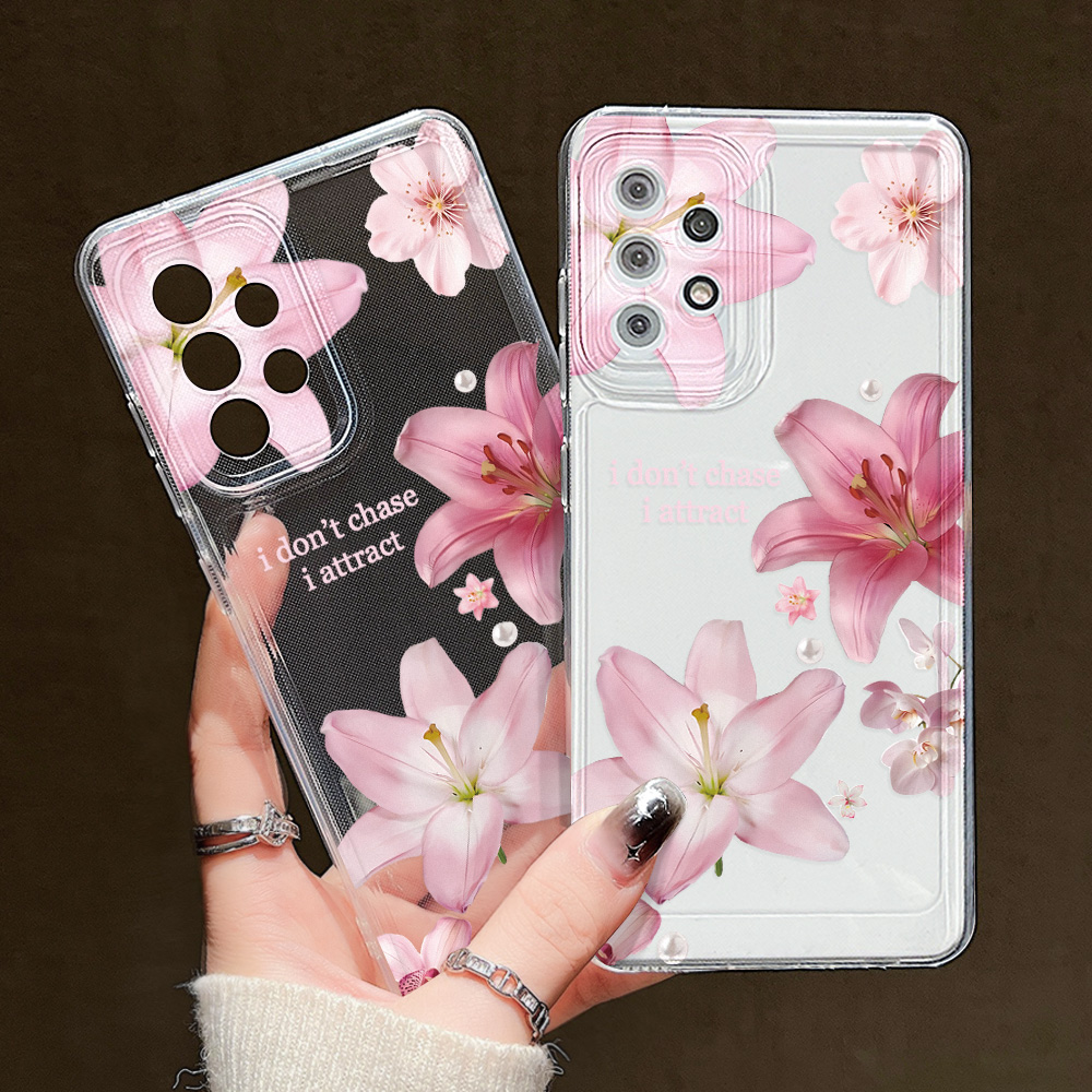 Phone Cases For Samsung A14 - Мягкий прозрачный чехол для Samsung A56