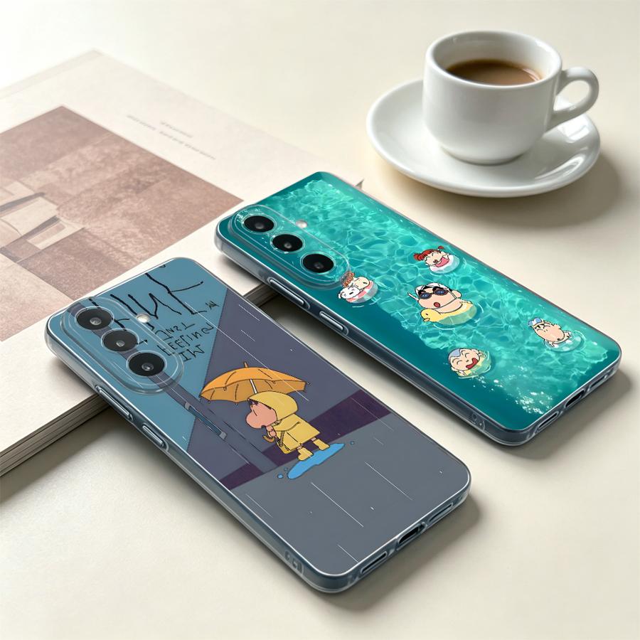 Phone Cases For Samsung A14 - Желтый чехол-зонт для телефона Samsung Galaxy